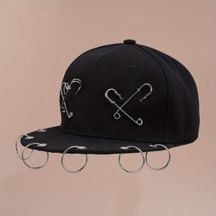 Summer Flat Brim Hat Baseball Cap Hip Hop Hat