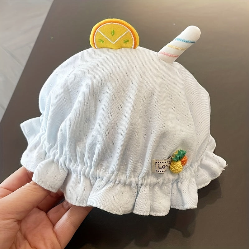 Baby Hat Thin Sunshade Hat Cotton Birth Hat For Newborn Infant
