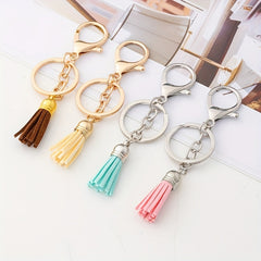 Metal Tassel Hanging Ear Pendant Bag Ornament for Men Women