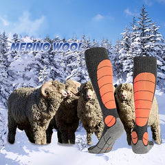 1pair Thermal Socks for Skiing Hiking Snowboarding Climbing