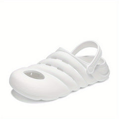 Men's Platform Clogs Hollow Out Garden Shoes