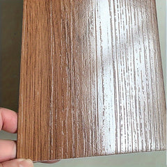 8pcs Self adhesive Floor Stickers Wood Grain Cement Ground