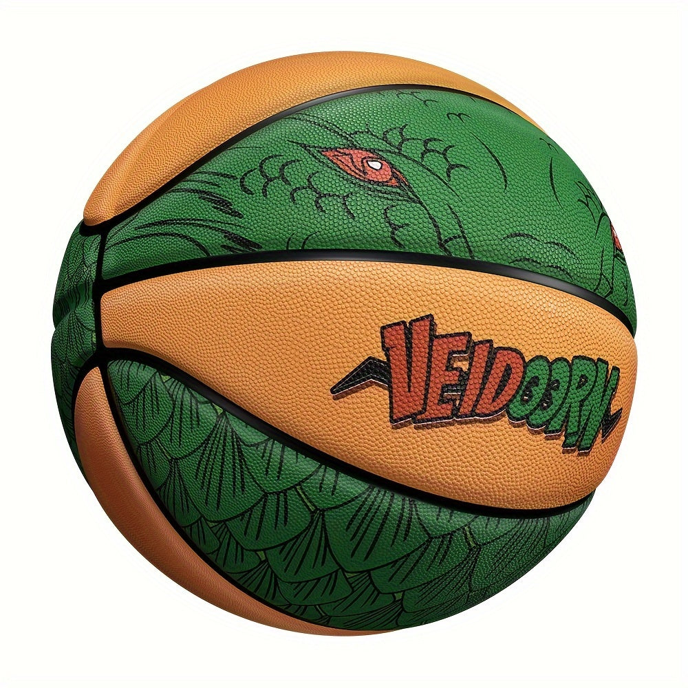 Veidoorn Size 7 Rubber Basketball for Indoor Outdoor Play