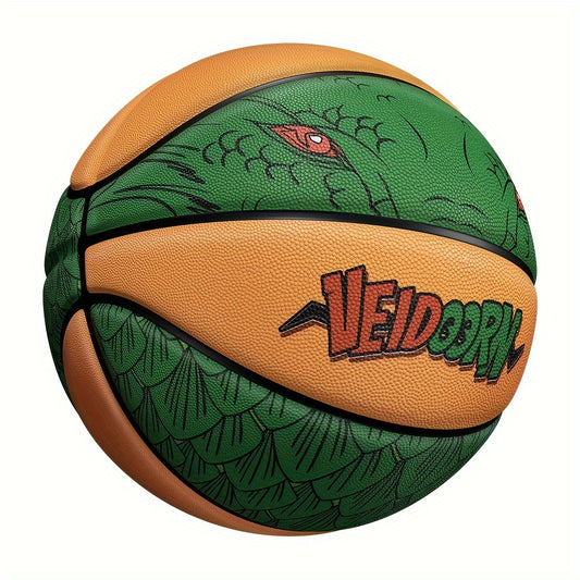 Veidoorn Size 7 Rubber Basketball for Indoor Outdoor Play