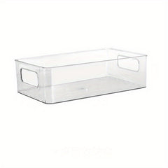 Clear Desktop Drawer Storage Box for Cosmetics Makeup Jewelry Cutlery Food