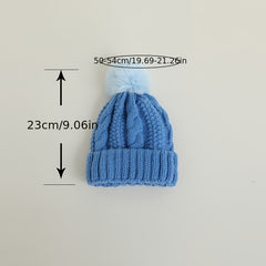Plain Woolen Hat for Baby Boys and Girls