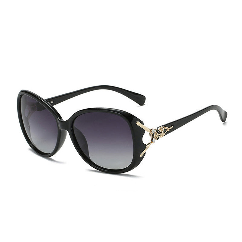 Ladies Classic Polarized Sunglasses Fox Head Outdoor Driving Sunglasses