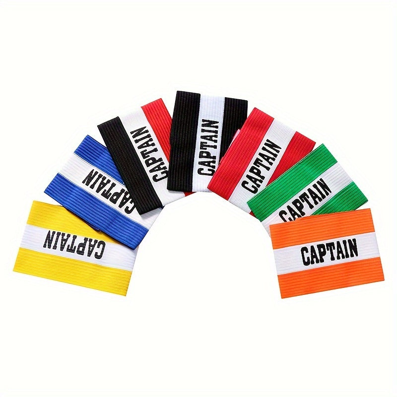 Rainbow Captain Wrist Sleeves for Football Matches