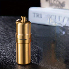 Portable Zinc Alloy Cigarette Box Waterproof Case With Key Ring