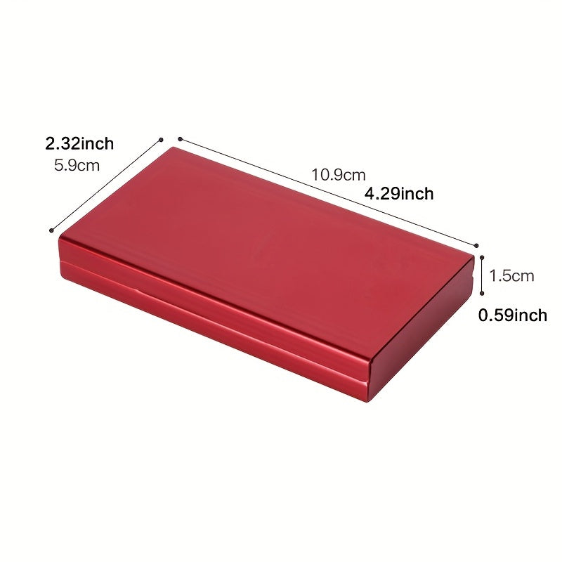 Automatic Bounce Cover Cigarette Case Slim Aluminum 20 Count