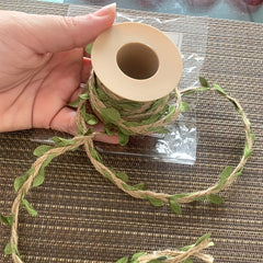 Roll Leaf Hemp Rope for Bouquets Flower Wrapping