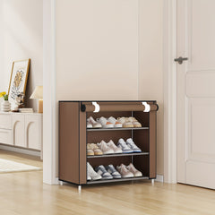Dustproof Shoe Cabinet with Large Capacity Shoe Rack