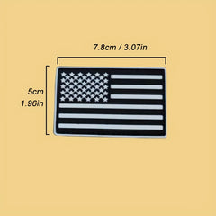 American Flag Embroidered Morale Patches for Caps Uniforms Vests
