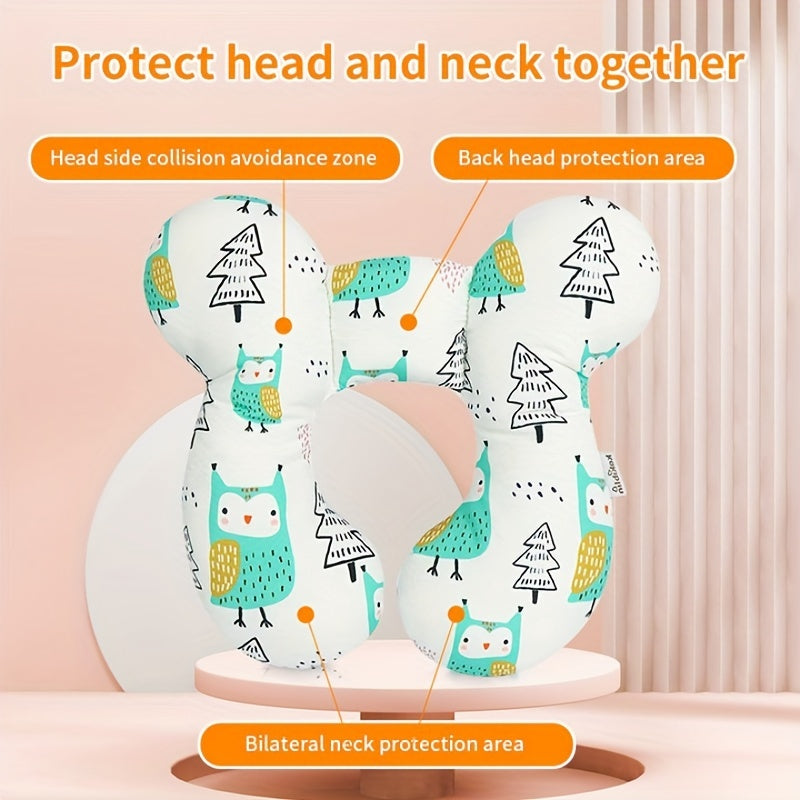 Baby U-shaped Neck Protector Pillow Car Seat Travel Pillow