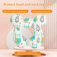 Baby U-shaped Neck Protector Pillow Car Seat Travel Pillow