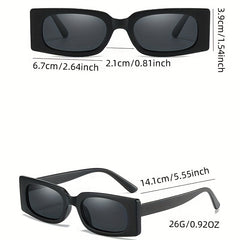 Y2K Square Sunglasses For Women Men UV400