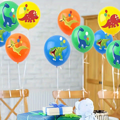 32 60pcs Dinosaur Latex Balloons Set for Parties & Decorations