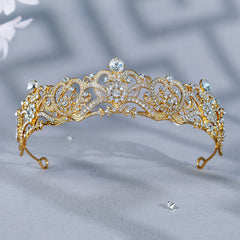 Rhinestone Crown Hairband Headband Princess Tiara Wedding Birthday