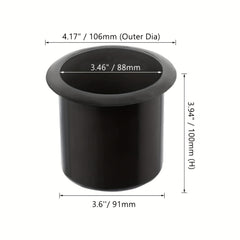 2pcs Plastic Cup Holder Insert for Universal Drink Can Holder