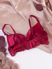 Lace Push Up Bra Comfy & Breathable Women's Lingerie