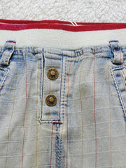 Summer Baby Boys Harem Shorts Soft Denim Jeans