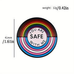 Colorful Rainbow Novelty Pin for Kids
