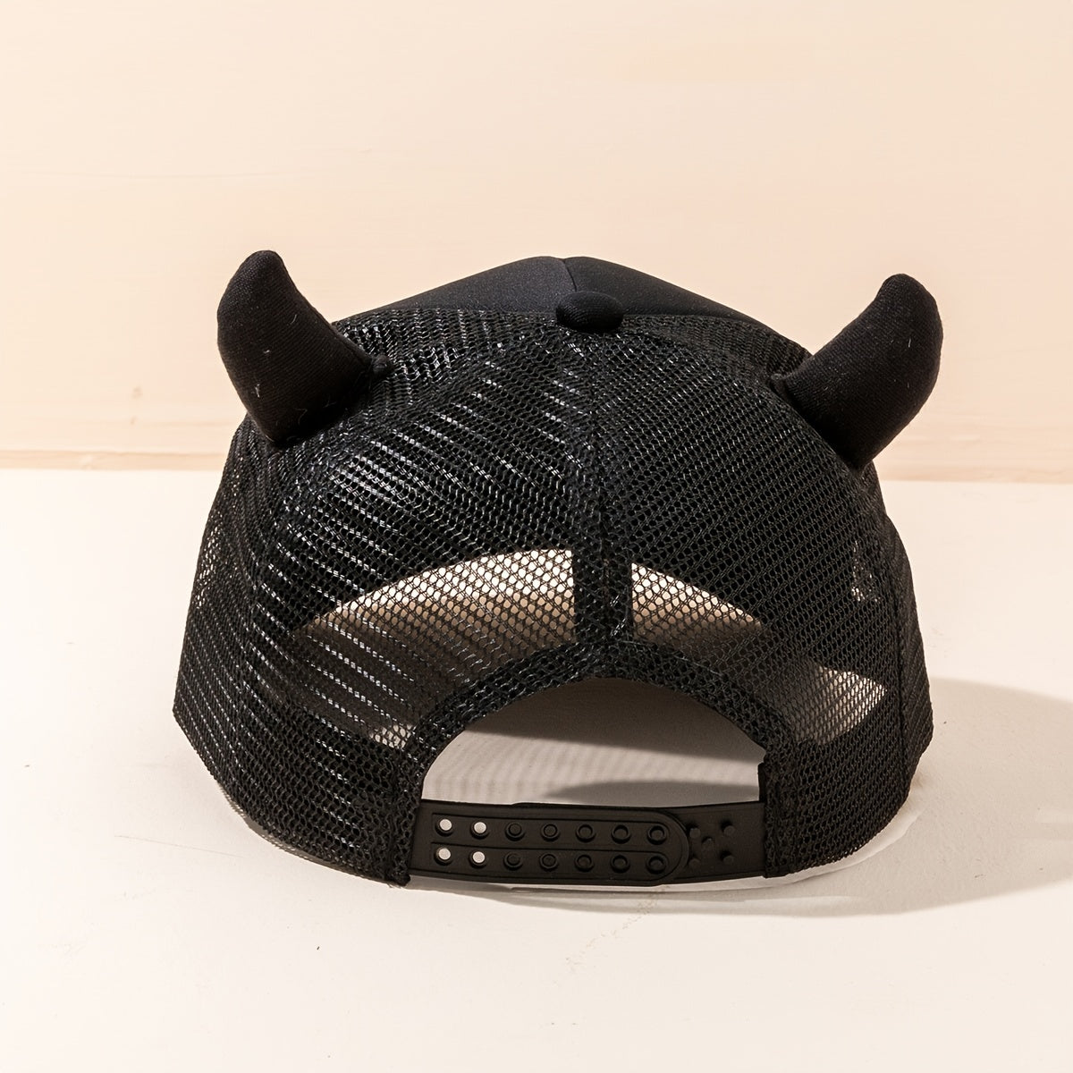 Hip Hop Horn Mesh Trucker Cap for Couples