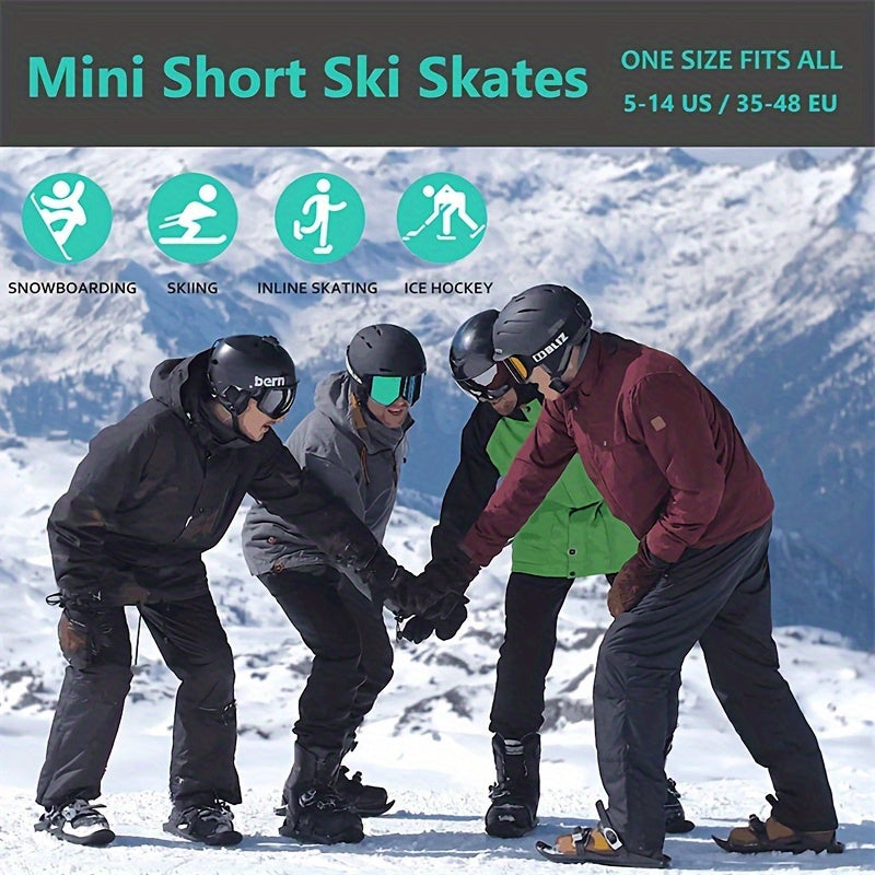 Thick Mini Sled Snowboard Ski Boots for Outdoor Sports