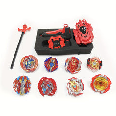8Pcs Beyblades Toys Set with Launcher & Wire