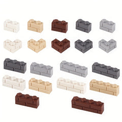Kids Building Blocks Educational Toy Small Grain Thick Wall Tiles 1x2 1x3 1x4
