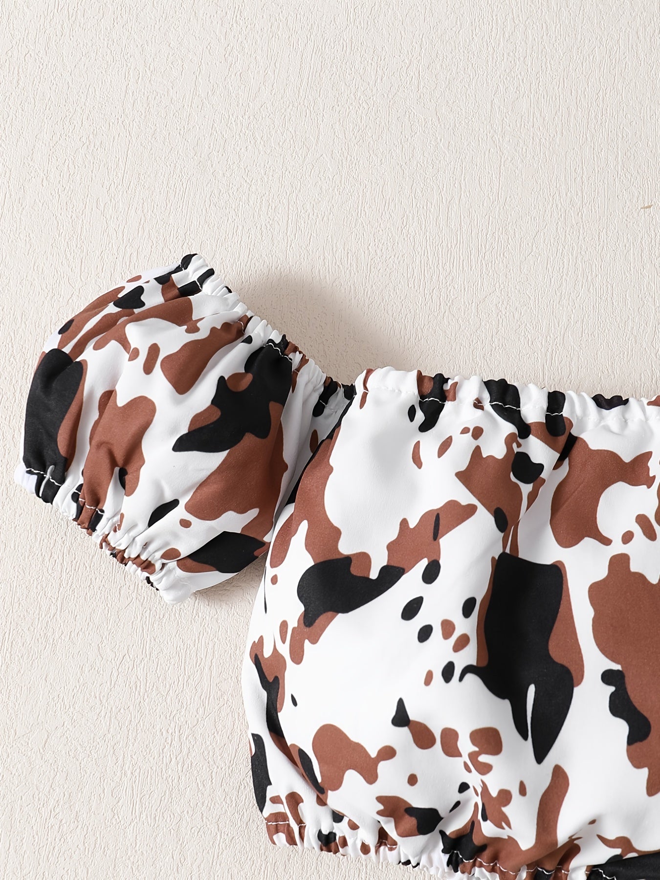 Infant Girls Camo Top & Skirt Set w/ Bow Belt, SS, Summer