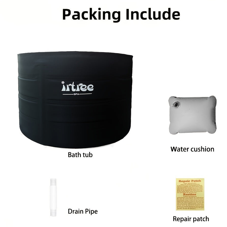 Portable Bathtub Soaking Tub Folding Bathtub Ice Bath Tub Shower Tub