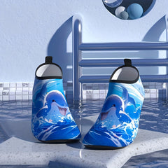 Cartoon Water Socks: Non Slip Quick Dry Shoes for Men & Women