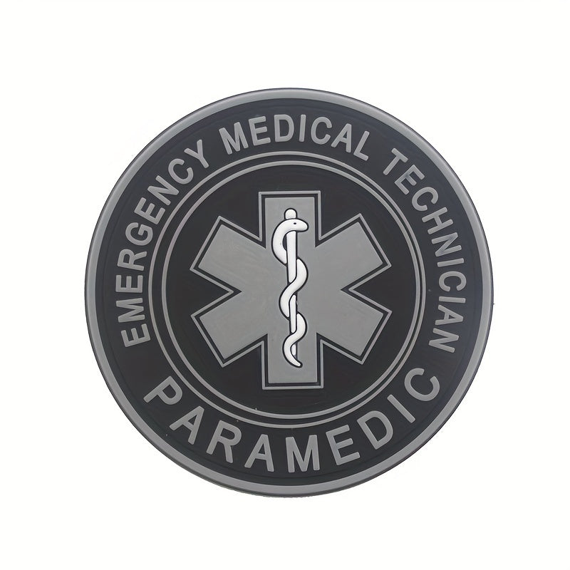 Embroidered Reflective Fabric Morale Patch PVC Applique