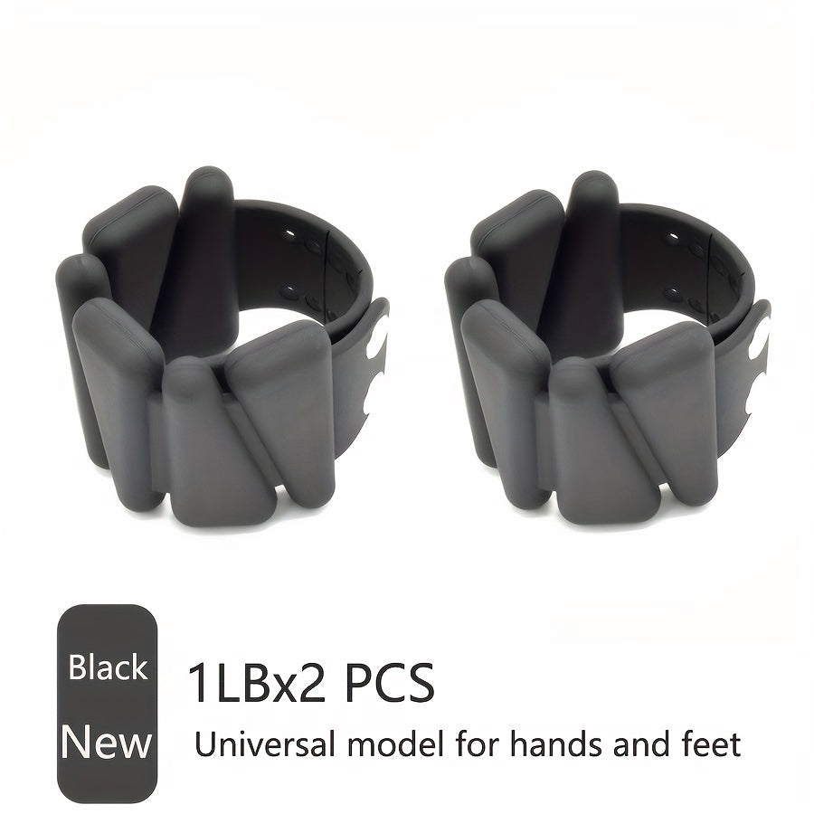 Adjustable Silicone Wrist Weights for Women & Men