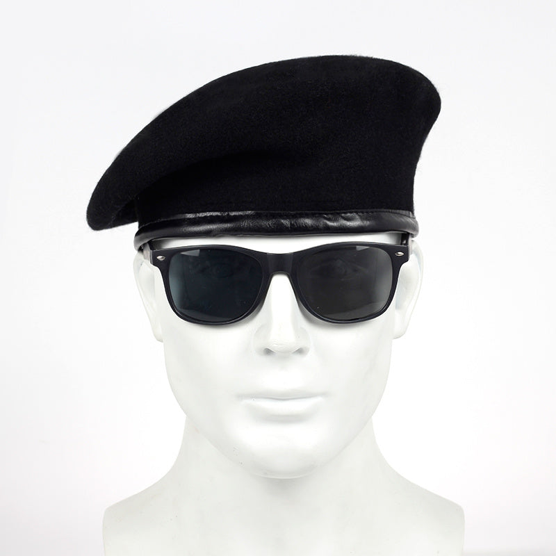 Men's Wool Woven Beret Hat