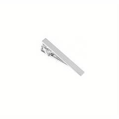 1pc Tie Clip Silver Golden Men's Accessories Tie Clip
