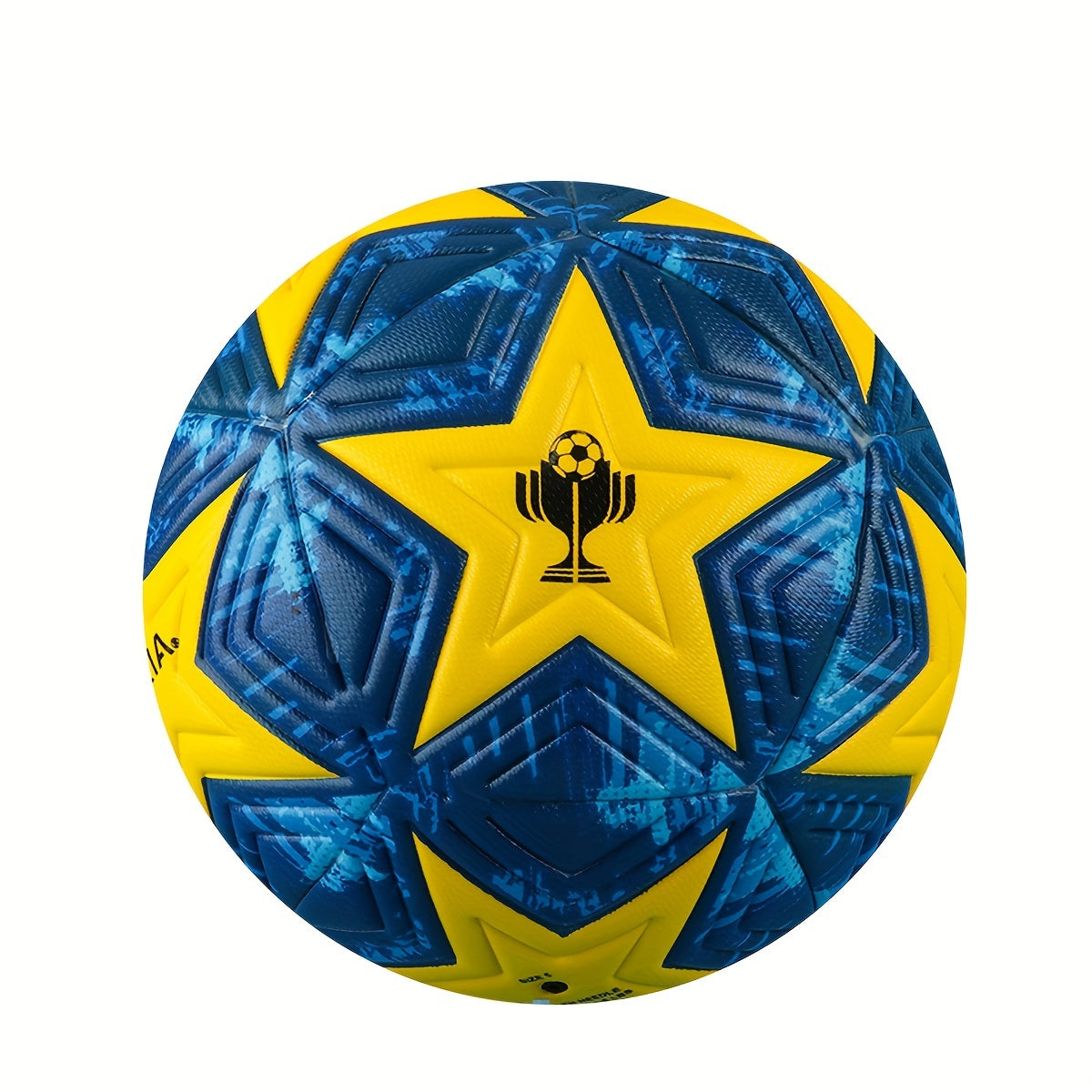PU Leather Seamless Soccer Ball Standard Size 5 Game Weight Durable Football