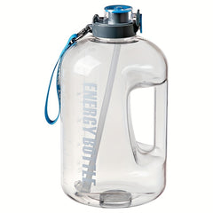 2500ml Large Capacity Sports Water Bottle Leakproof Plastic Water Cup with Straw
