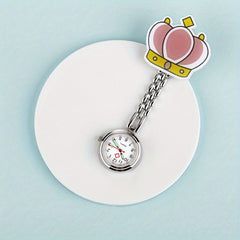 Nurse Pocket Watch Cartoon Students Digital Watch