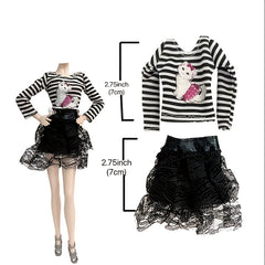 Doll Dress Clothes Pants Outfit Skirt For 29 Doll Accessories Child's Toys