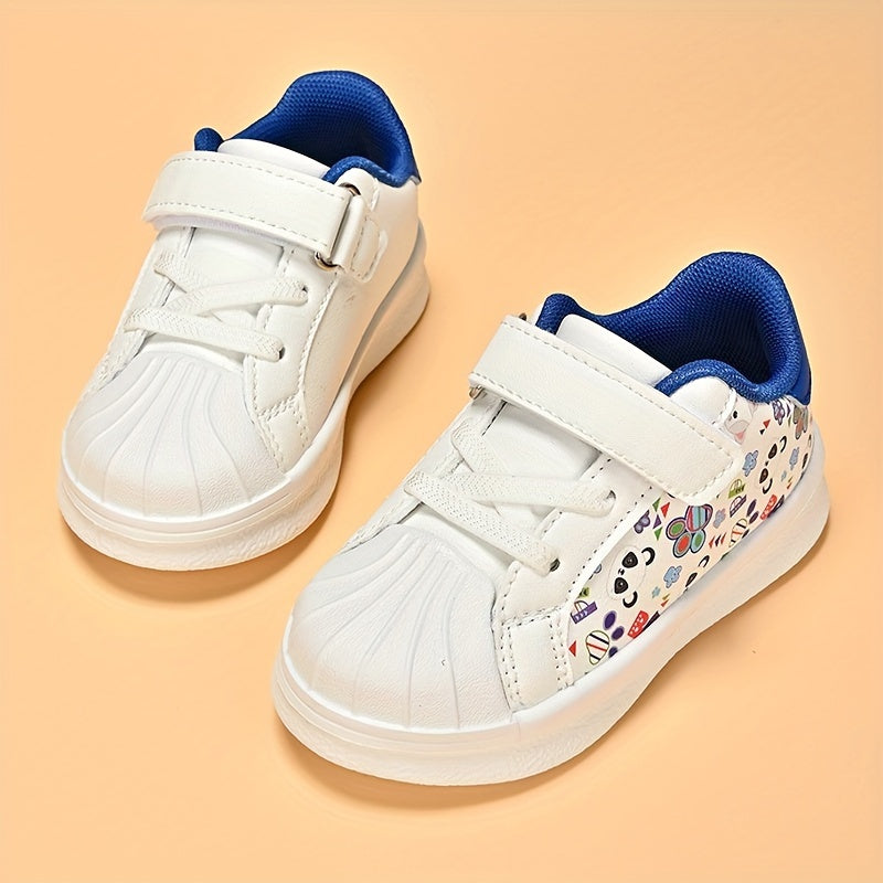 Cartoon Comfortable Sneakers for Baby Girls Lightweight Non Slip Shoes