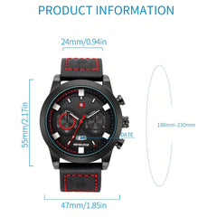Boys 12-18 Years Men's Watch Quartz Sports Belt Watch