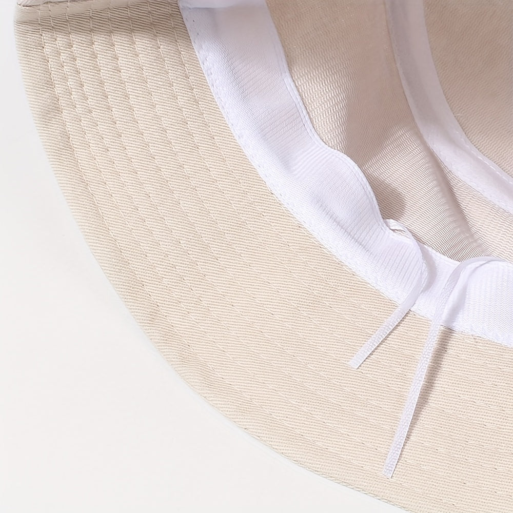 Summer Flower Print Bucket Hat Lightweight Casual Fisherman Cap