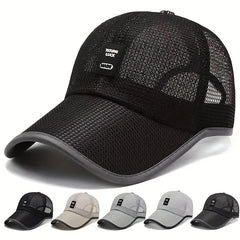 Breathable Mesh Baseball Cap For Men