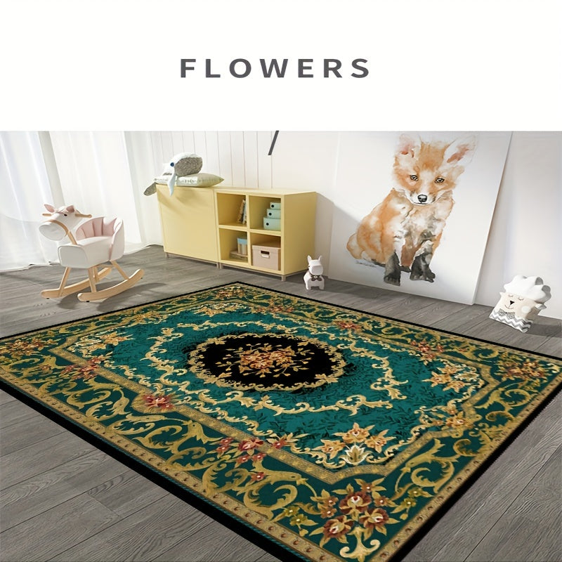Boho Anti Fatigue Kitchen Rugs Vintage Absorbent Non Slip Carpet Mats Floor Mat