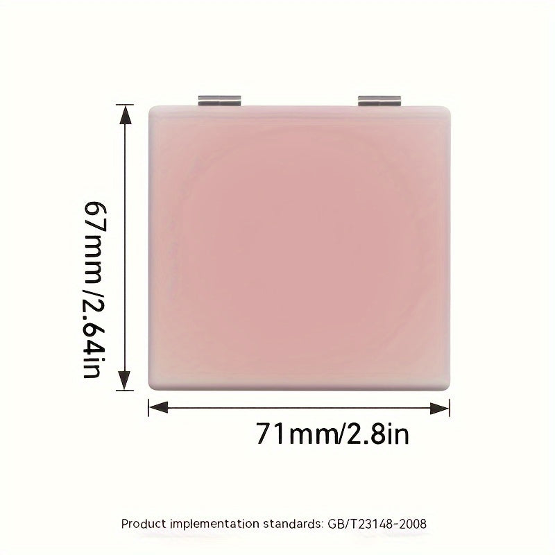 Small Mirror Outdoor Makeup Cosmetic Mirror Portable Folding Mirror