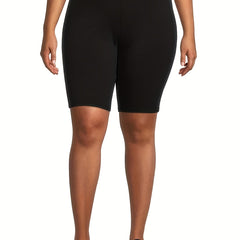 High Rise Stretch Skinny Biker Short