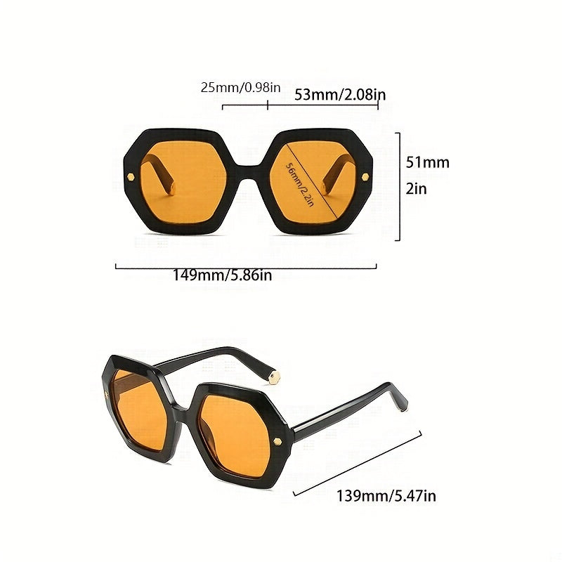 Oversized Gradient Sun Glasses for Women