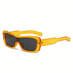 Fashionable Square Frame Sun-resistant Sunglasses for Outdoor Travel